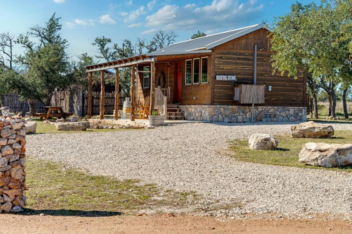 Rockin' R - Rustic Star Cabin Fredericksburg Ngoại thất bức ảnh
