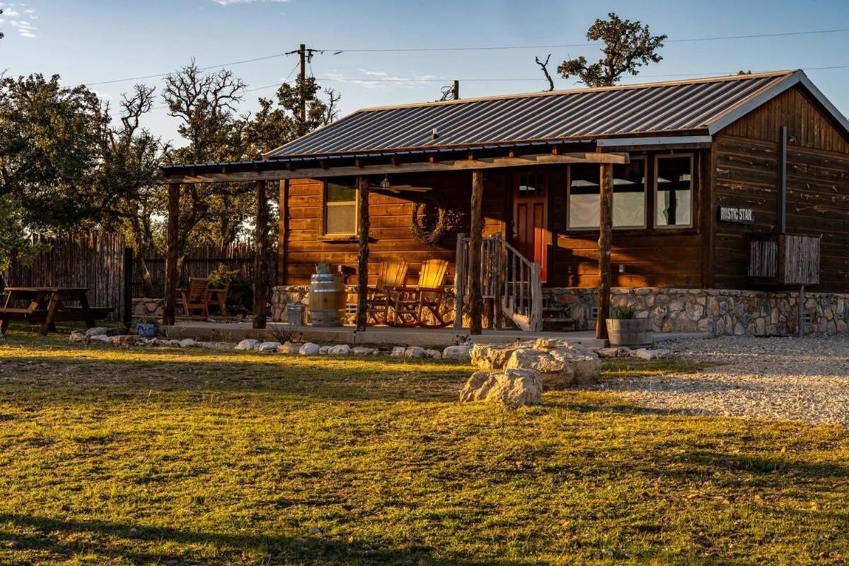 Rockin' R - Rustic Star Cabin Fredericksburg Ngoại thất bức ảnh